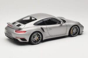 Porsche 911 991 Turbo S Argintiu Minichamps 1:18 113067126 Metal - imaginea 3 din 8