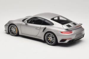 Porsche 911 991 Turbo S Argintiu Minichamps 1:18 113067126 Metal - imaginea 7 din 8