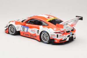 Porsche 911 991.1 GT3 R Manthey Racing #12 F. Klohs / P. Renauer 24 Hours Nurburgring 2017 Minichamps 1:18 155176912 Metal - imaginea 5 din 6