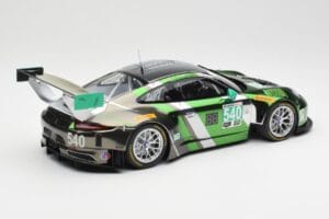 Porsche 911 991.1 GT3 R #540 Black Swan Racing P. Long / T. Pilgrim 24h Daytona 2016 Minichamps 1:18 155166540 Metal - imaginea 2 din 6