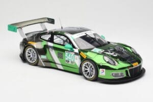 Porsche 911 991.1 GT3 R #540 Black Swan Racing P. Long / T. Pilgrim 24h Daytona 2016 Minichamps 1:18 155166540 Metal - imaginea 4 din 6