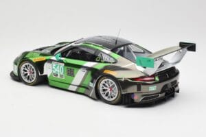 Porsche 911 991.1 GT3 R #540 Black Swan Racing P. Long / T. Pilgrim 24h Daytona 2016 Minichamps 1:18 155166540 Metal - imaginea 5 din 6