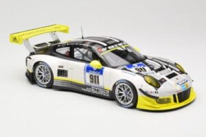 Porsche 911 991.1 GT3 R #911 Manthey Racing N. Tandy / E. Bamber 24h Nurburgring 2016 Minichamps 1:18 155166911 Metal - imaginea 4 din 6