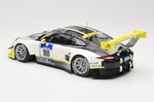 Porsche 911 991.1 GT3 R #911 Manthey Racing N. Tandy / E. Bamber 24h Nurburgring 2016 Minichamps 1:18 155166911 Metal - imaginea 5 din 6