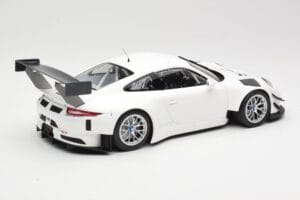 Porsche 911 991.1 GT3 R Alb Cu Jante Argintii Minichamps 1:18 153166000 Metal - imaginea 2 din 6