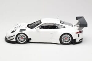 Porsche 911 991.1 GT3 R Alb Cu Jante Argintii Minichamps 1:18 153166000 Metal - imaginea 3 din 6