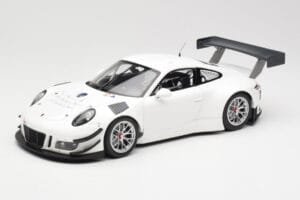 Porsche 911 991.1 GT3 R Alb Cu Jante Argintii Minichamps 1:18 153166000 Metal