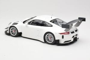 Porsche 911 991.1 GT3 R Alb Cu Jante Argintii Minichamps 1:18 153166000 Metal - imaginea 5 din 6