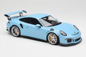 Porsche 911 991.1 GT3 RS Albastru Jante Mate Minichamps 1:18 153066235 Metal - imaginea 4 din 6