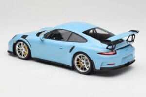 Porsche 911 991.1 GT3 RS Albastru Jante Mate Minichamps 1:18 153066235 Metal - imaginea 5 din 6