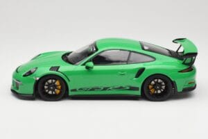Porsche 911 991.1 GT3 RS Verde Jante Negre Minichamps 1:18 153066228 Metal - imaginea 3 din 6