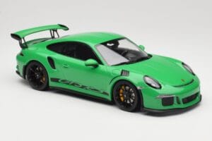 Porsche 911 991.1 GT3 RS Verde Jante Negre Minichamps 1:18 153066228 Metal - imaginea 4 din 6