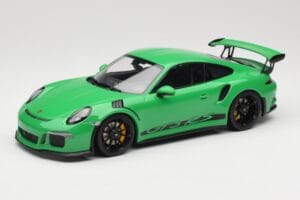 Porsche 911 991.1 GT3 RS Verde Jante Negre Minichamps 1:18 153066228 Metal