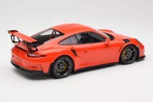 Porsche 911 991.1 GT3 RS Lava Orange Minichamps 1:18 155066220 Metal - imaginea 2 din 6