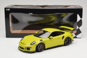 Porsche 911 991.1 GT3 RS Verde Deschis Minichamps 1:18 155066222 Metal - imaginea 6 din 6