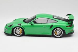 Porsche 911 991.1 GT3 RS Lizard Verde & Roți Argintii Minichamps 1:18 153066229 Metal - imaginea 3 din 6