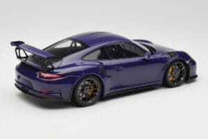 Porsche 911 991.1 GT3 RS Ultraviolet Minichamps 1:18 155066221 Metal - imaginea 2 din 6