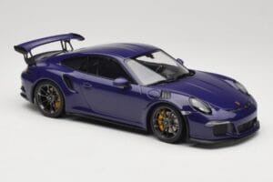 Porsche 911 991.1 GT3 RS Ultraviolet Minichamps 1:18 155066221 Metal - imaginea 4 din 6