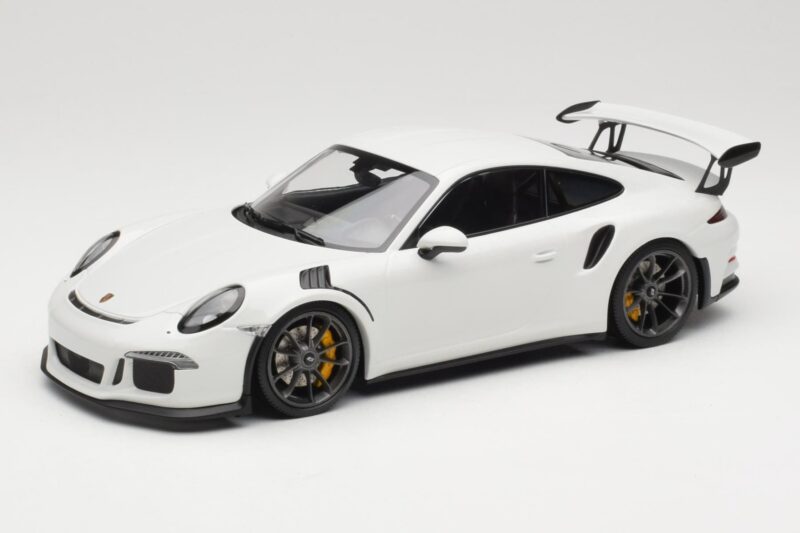 Porsche 911 991.1 GT3 RS Alb Jante Negre Minichamps 1:18 153066224 Metal