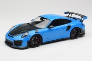 Porsche 911 991.2 GT2 RS Albastru cu Jante Negre Minichamps 1:18 155068308 Metal