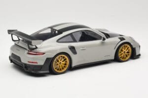 Porsche 911 991.2 GT2 RS Chalk Weissach Package Jante Aurii Minichamps 1:18 155068304 Metal - imaginea 2 din 6