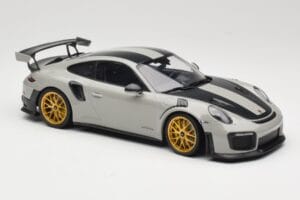 Porsche 911 991.2 GT2 RS Chalk Weissach Package Jante Aurii Minichamps 1:18 155068304 Metal - imaginea 4 din 6