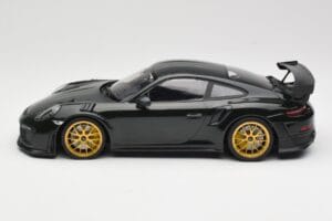 Porsche 911 991.2 GT2 RS Verde Weissach Package Jante Aurii Minichamps 1:18 155068306 Metal - imaginea 3 din 6