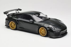 Porsche 911 991.2 GT2 RS Verde Weissach Package Jante Aurii Minichamps 1:18 155068306 Metal - imaginea 4 din 6