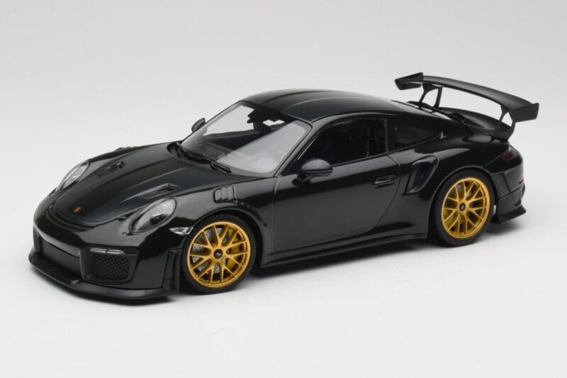 Porsche 911 991.2 GT2 RS Verde Weissach Package Jante Aurii Minichamps 1:18 155068306 Metal