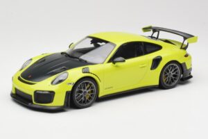 Porsche 911 991.2 GT2 RS Verde Lime cu Jante Argintii Minichamps 1:18 155068309 Metal
