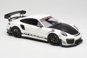 Porsche 911 991.2 GT2 RS Manthey Racing Alb Minichamps 1:18 MR-911-GT3RS-1802-W Metal - imaginea 4 din 6