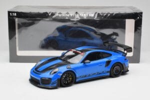 Porsche 911 991.2 GT2 RS MR Racing Albastru Minichamps 1:18 MR-911-GT2RS-1806 Metal - imaginea 6 din 6