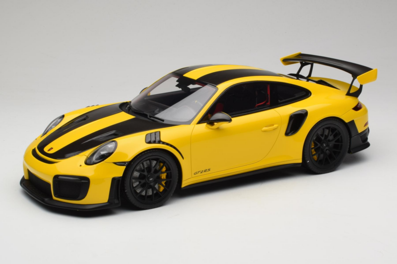 Porsche 911 991.2 GT2 RS Racing Yellow GT Spirit 1:12 GT535 Rășină