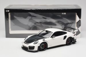 Porsche 911 991.2 GT2 RS Alb Minichamps 1:18 155068301 Metal - imaginea 6 din 6
