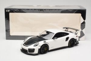 Porsche 911 991.2 GT2 RS Alb cu Jante Negre Minichamps 1:18 155068310 Metal - imaginea 6 din 6