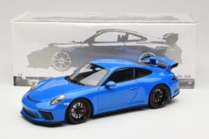 Porsche 911 991.2 GT3 Albastru Minichamps 1:18 110067024 Metal - imaginea 8 din 8