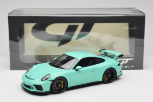 Porsche 911 991.2 GT3 Verde Mentă GT Spirit 1:18 GT550 Rășină - imaginea 6 din 6