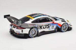 Porsche 911 991.2 GT3 R #17 Kues Team 75 Bernhard M. Christensen / K. Cairoli 24 Hours of Nurburgring 2018 Minichamps 1:18 15 - imaginea 2 din 6