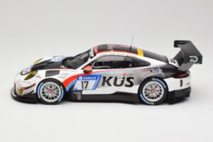 Porsche 911 991.2 GT3 R #17 Kues Team 75 Bernhard M. Christensen / K. Cairoli 24 Hours of Nurburgring 2018 Minichamps 1:18 15 - imaginea 3 din 6