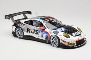 Porsche 911 991.2 GT3 R #17 Kues Team 75 Bernhard M. Christensen / K. Cairoli 24 Hours of Nurburgring 2018 Minichamps 1:18 15 - imaginea 4 din 6