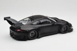 Porsche 911 991.2 GT3 R Matte Black Minichamps 1:18 155186901 Metal - imaginea 2 din 6