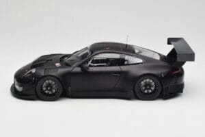 Porsche 911 991.2 GT3 R Matte Black Minichamps 1:18 155186901 Metal - imaginea 3 din 6