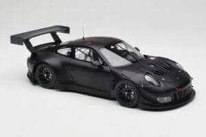 Porsche 911 991.2 GT3 R Matte Black Minichamps 1:18 155186901 Metal - imaginea 4 din 6