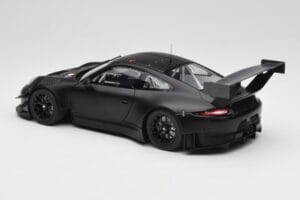 Porsche 911 991.2 GT3 R Matte Black Minichamps 1:18 155186901 Metal - imaginea 5 din 6