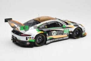 Porsche 911 991.2 GT3 R #28 Alegra Motorsports D. de Quesada / M. Morad Class Winners 24 Hours of Daytona 2017 Minichamps 1:1 - imaginea 2 din 6