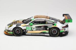 Porsche 911 991.2 GT3 R #28 Alegra Motorsports D. de Quesada / M. Morad Class Winners 24 Hours of Daytona 2017 Minichamps 1:1 - imaginea 3 din 6