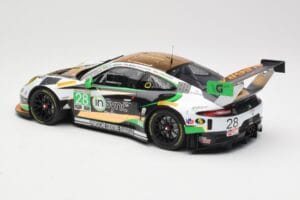 Porsche 911 991.2 GT3 R #28 Alegra Motorsports D. de Quesada / M. Morad Class Winners 24 Hours of Daytona 2017 Minichamps 1:1 - imaginea 5 din 6