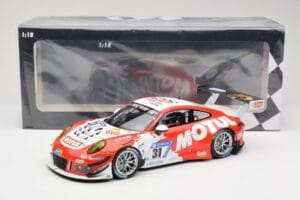 Porsche 911 991.2 GT3 R #31 Frikadelli Racing K. Bachler / M. Christensen 24 Hours of Nurburgring 2017 Minichamps 1:18 155176 - imaginea 6 din 6