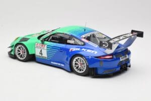 Porsche 911 991.2 GT3 R #4 Falken K. Bachler / M. Ragginger VLN Winner Round 6 2018 Minichamps 1:18 153186994 Metal - imaginea 5 din 6