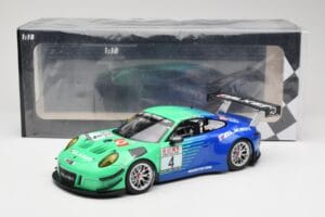 Porsche 911 991.2 GT3 R #4 Falken K. Bachler / M. Ragginger VLN Winner Round 6 2018 Minichamps 1:18 153186994 Metal - imaginea 6 din 6